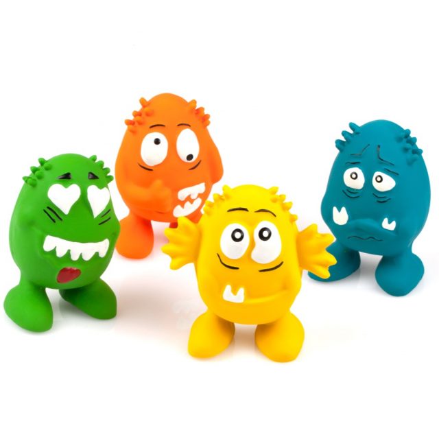 Squeak Latex Puppy Toy for Small Dogs