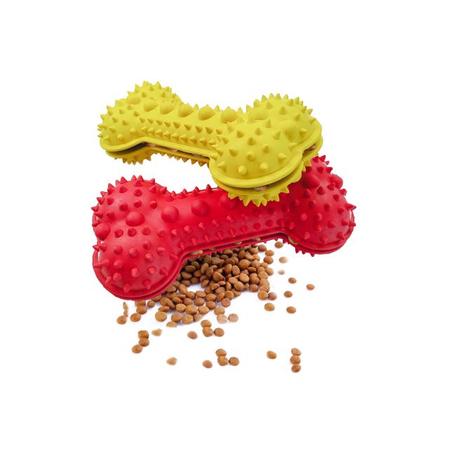 Dog Toy Snack Ball Rubber Toy