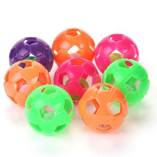 Cat Supply Cat Toys كرات مع جرس