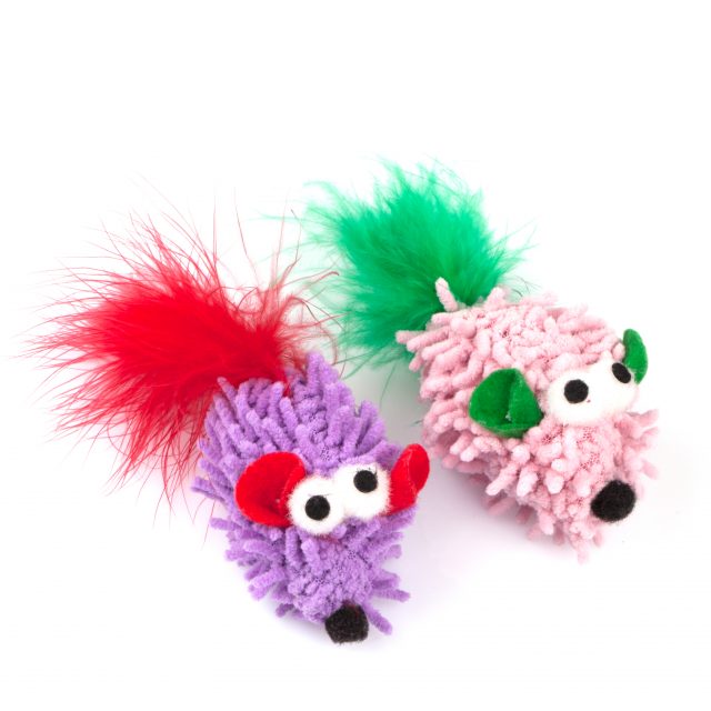 Soft Cat Toys Mice with Stuffed Cotton Mouse