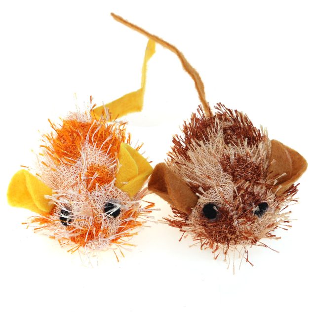 Soft Cat Toys Mice with Stuffed Cotton Mouse