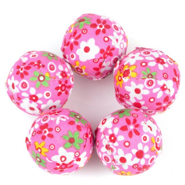 Rattle Cat Toys Ball with Feather Rope Balls