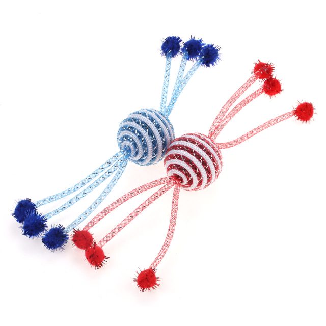 Cat Supply Cat Toy Feather Cat Balls Quiet Play