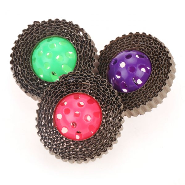 Cat Supply Cat Toy in Paper Material with Bell