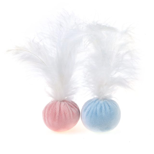 WONPET Cat Cotton Toys Mice Pet Supply with Catnip
