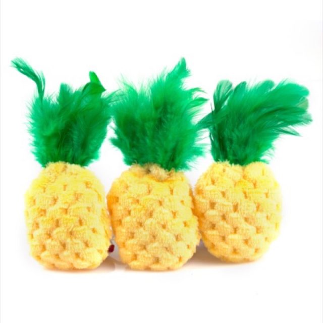Cat Cotton Toys Pet Supply with Catnip Fruit Plush Toys