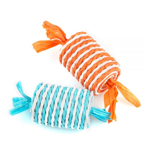 Cat Supply Cat Toy Feather Cat Balls Quiet Play