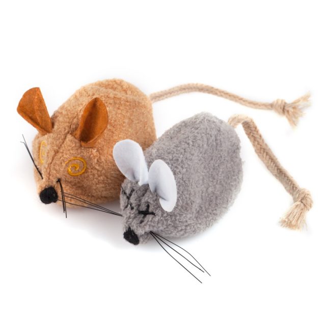 Soft Cat Toys Mice without Stuffed Cotton Mouse