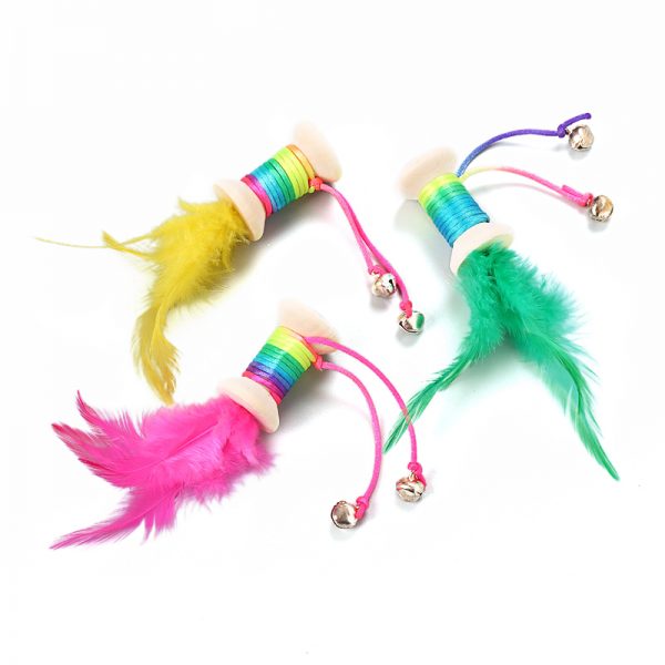Cat Supply Cat Toy Feather Cat Balls