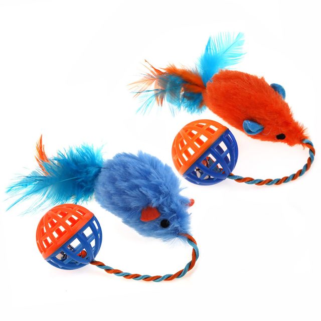 Cat Toys Balls Mice for Cat Playing