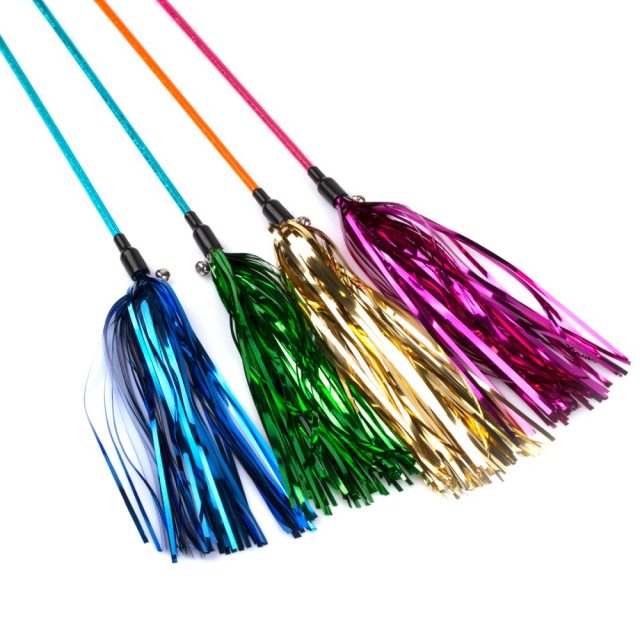 Cat Supply Crinkle Cat Wand Cat Stick