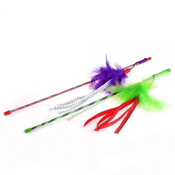 Cat Supply Интерактивная кошка Wand Cat Stick