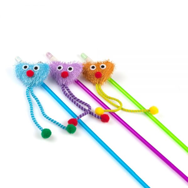 Cat Supply Cat Toy Mice Cat Wand Cat Stick