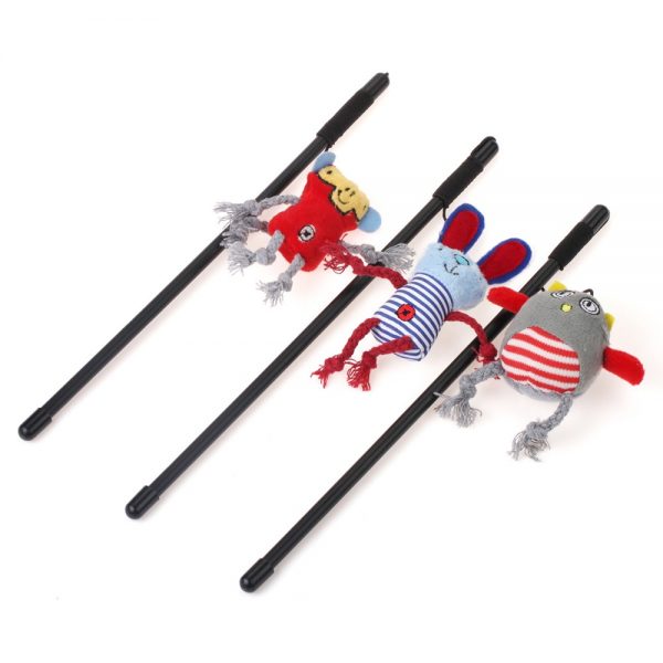 Cat Supply Squeaky Cat Stick