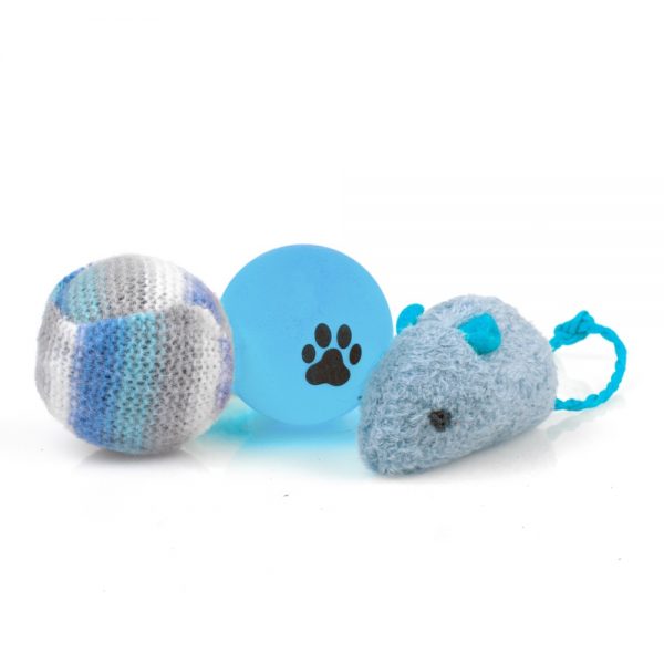 Cat Toys Set with Mice and Balls Pet Supply