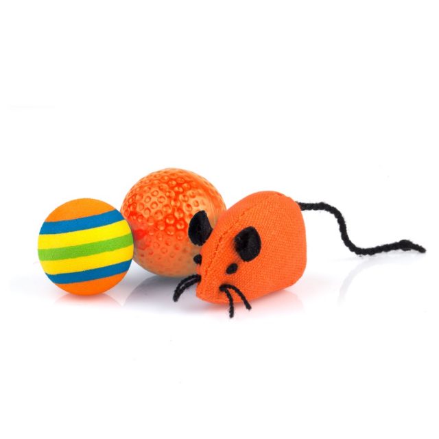 Cat Toys Set with Mice and Balls Pet Supply