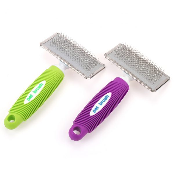 Pet Plastic Brush Dog Grooming Brush for Dog Use