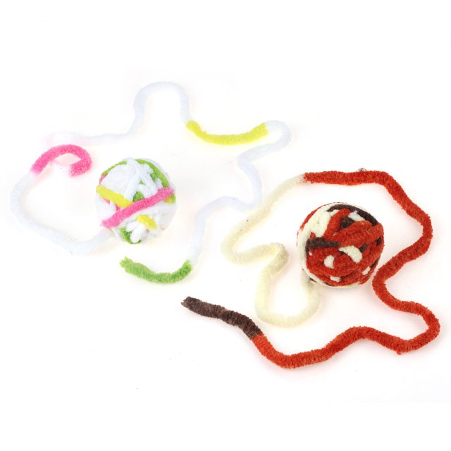 Cat Supply Cat Toys Ball Knitting Wool Ball