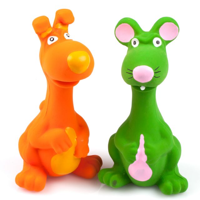 Latexové psí hračky Squeaky