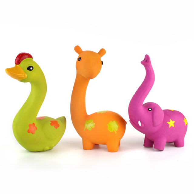 Latex Dog Toys Squeaky Toys