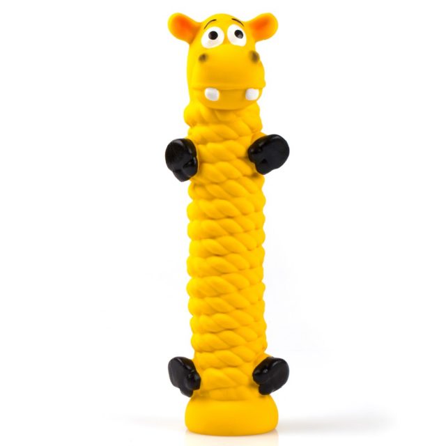 Latexové psí hračky stojící Stick Animal