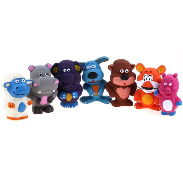 Latex Toy Sheep Hippo Elephant Dog Orangutan Tiger Pig Toy