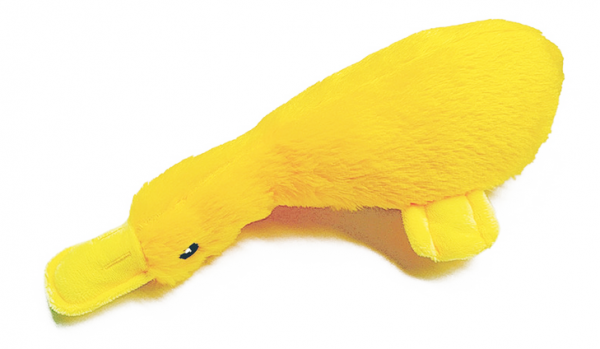 Lovely Duck Shape Plush Dog Toys with Squeak Playing
