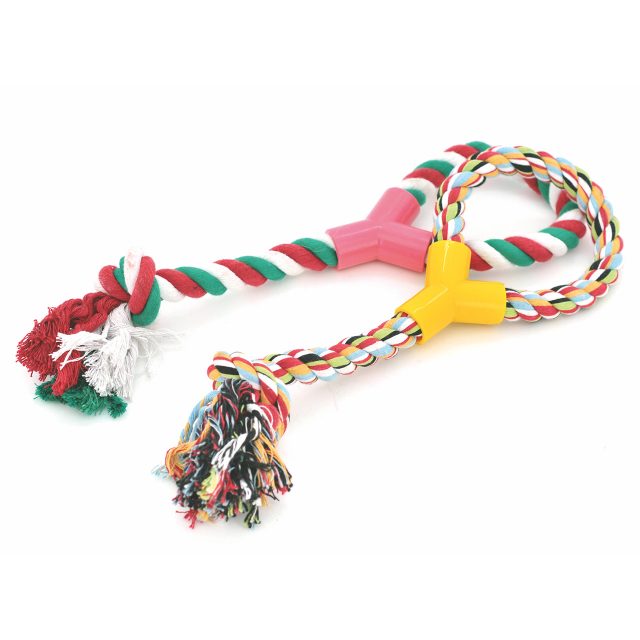 Pet Dog Supply Rope Toy for Aggressive Chewers