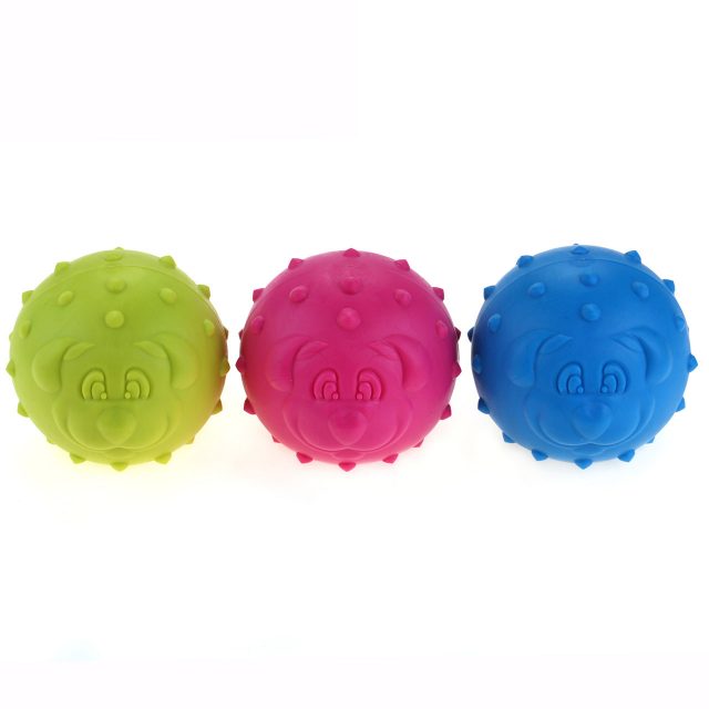 Dog Supply TPR Rubber Toy  Snack Ball