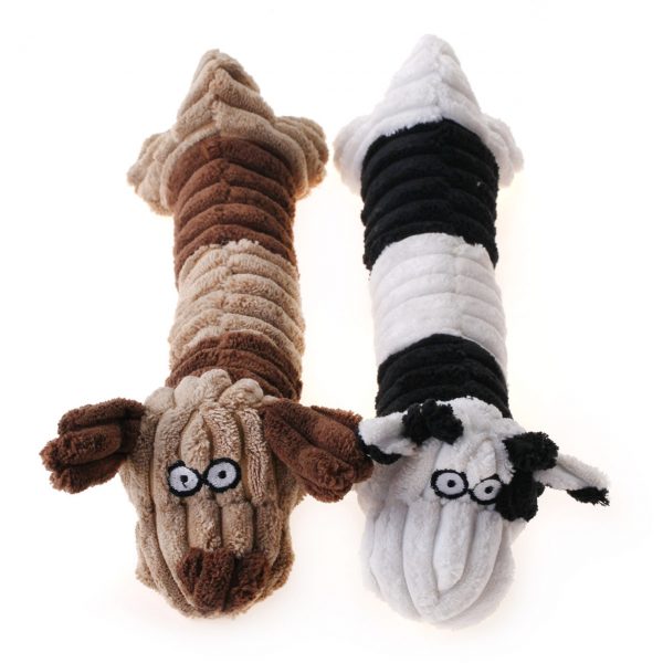 Puppy Dog Stick Toys with Squeaky Sound