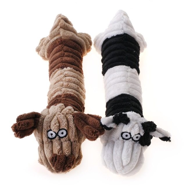 Puppy Dog Stick Toys with Squeaky Sound