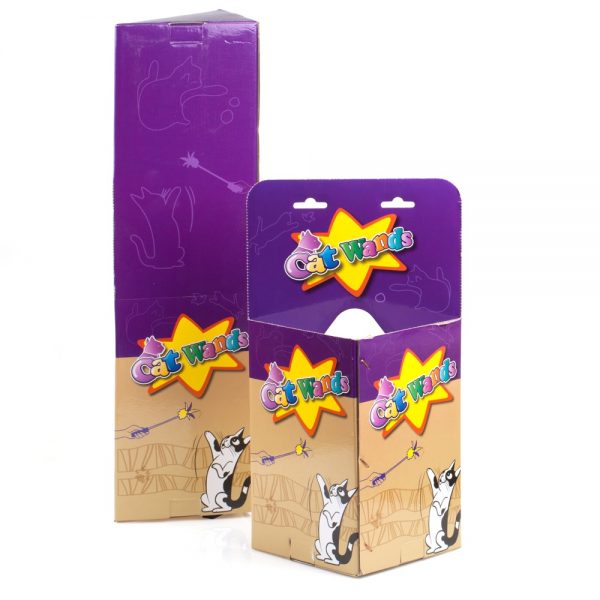 Cat wand in PDQ box package 24pcs per box - صورة 2