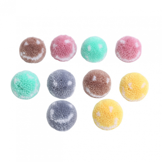 Cat Supply Cat Toy Ball Smiling Face Toy