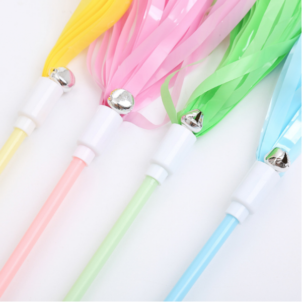 WONPET Cat Supply Cat Stick with Colored Ribbon - صورة 2