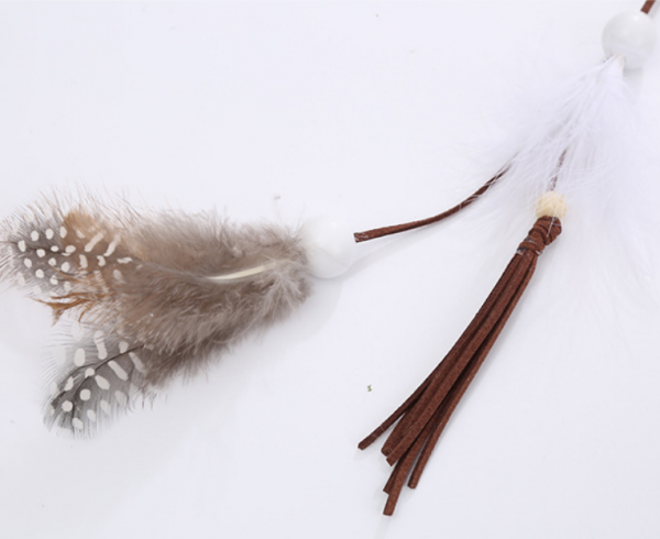 Cat Supply Cat Stick with Feather (Copy) – Image 3