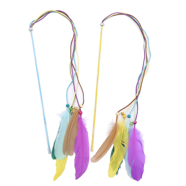 Cat Supply Cat Stick with Feather