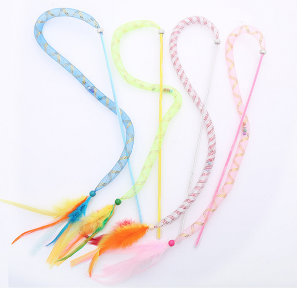 Cat Supply Cat Bouncing Cat Wand Cat Stick - Image 2
