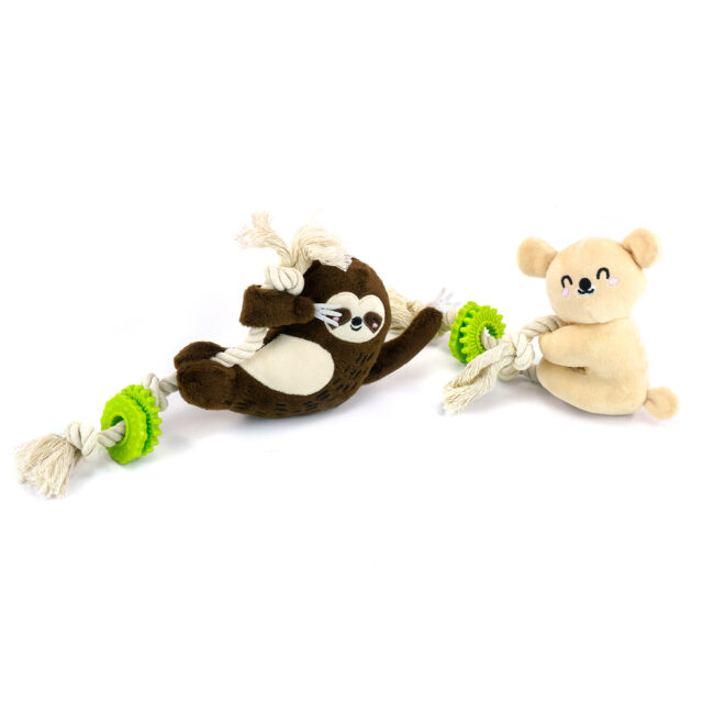 Plush Dog Toys with TPR