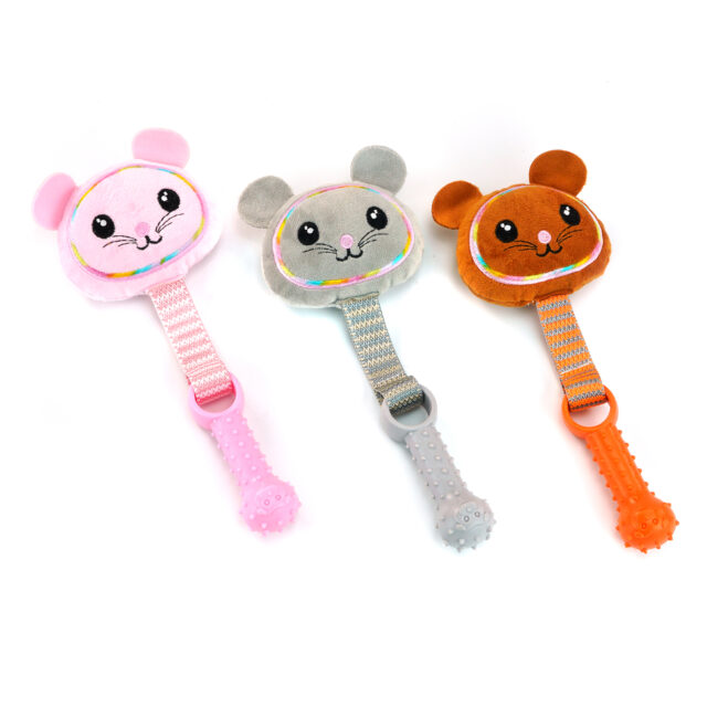 Plush Dog Toys with TPR