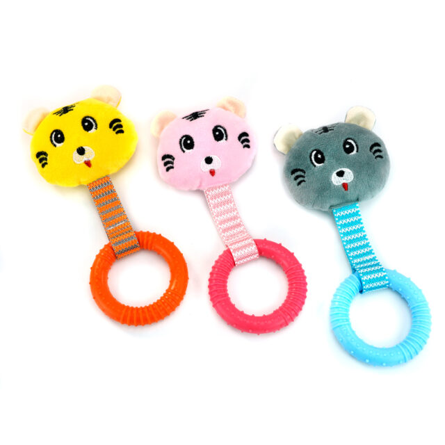 Plush Dog Toys with TPR