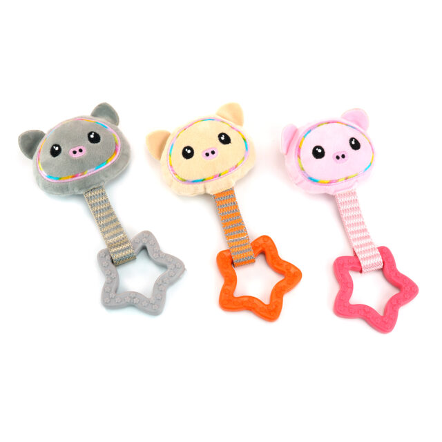 Plush Dog Toys with TPR