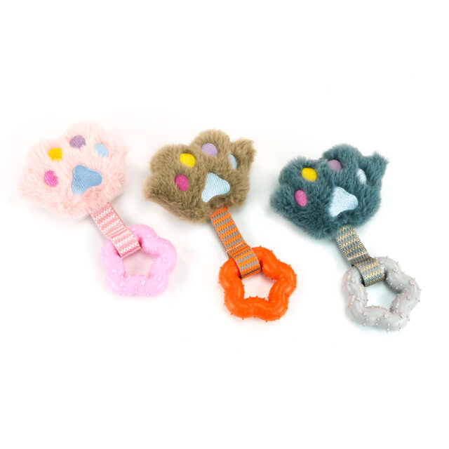 Plush Dog Toys with TPR