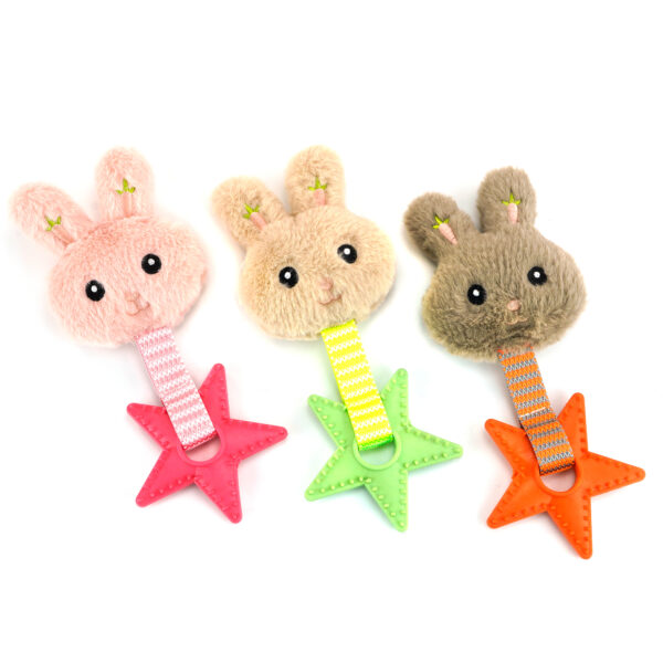 Plush Dog Toys with TPR