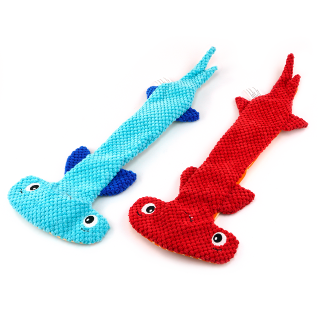 Plush Dog Toys with Crackle Sound