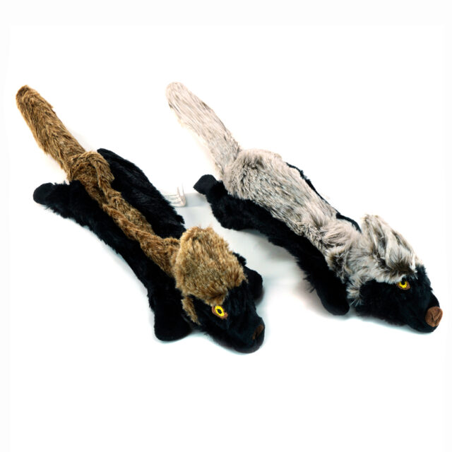 Plush Dog Toys with Crackle Sound