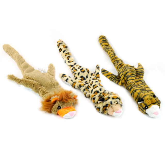 Plush Dog Toys with Crackle Sound