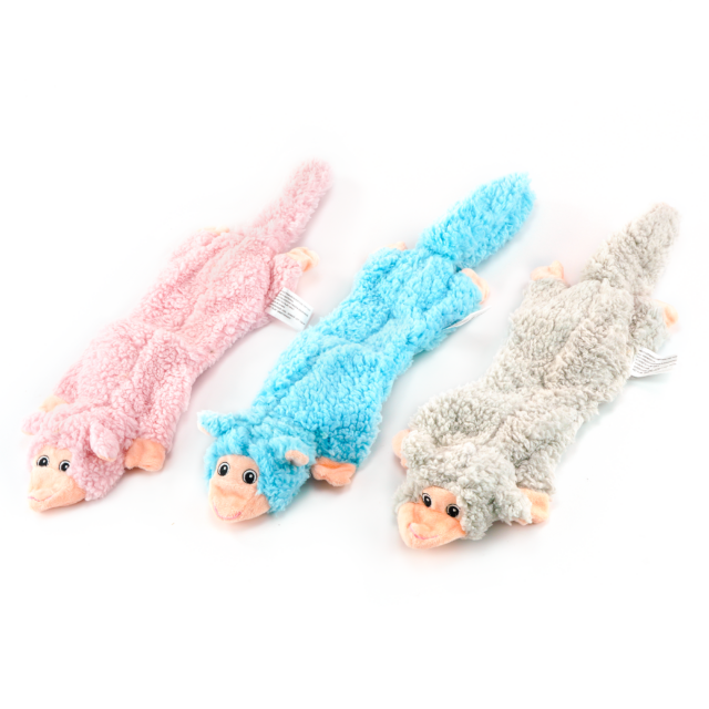 Plush Dog Toys with Crackle Sound