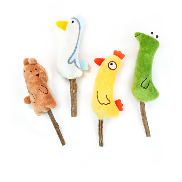 Cat Toys in Quiet Play