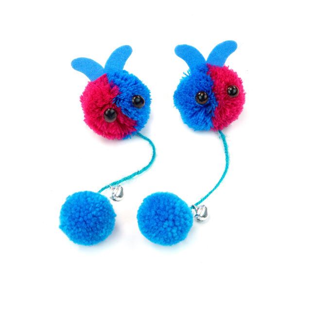 Cat Supply Cat Toy Colorful Toys with Bell