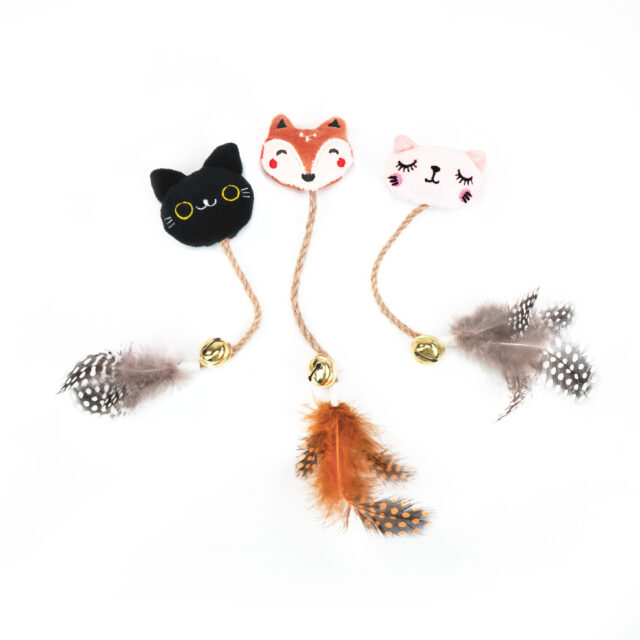 Cat Toys in Cartoon Shape
